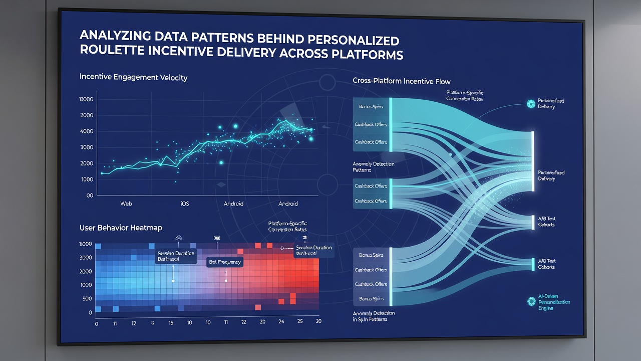 Detailed analytics dashboard illustrating cross-platform roulette incentive patterns and algorithmic delivery flows in July 2026