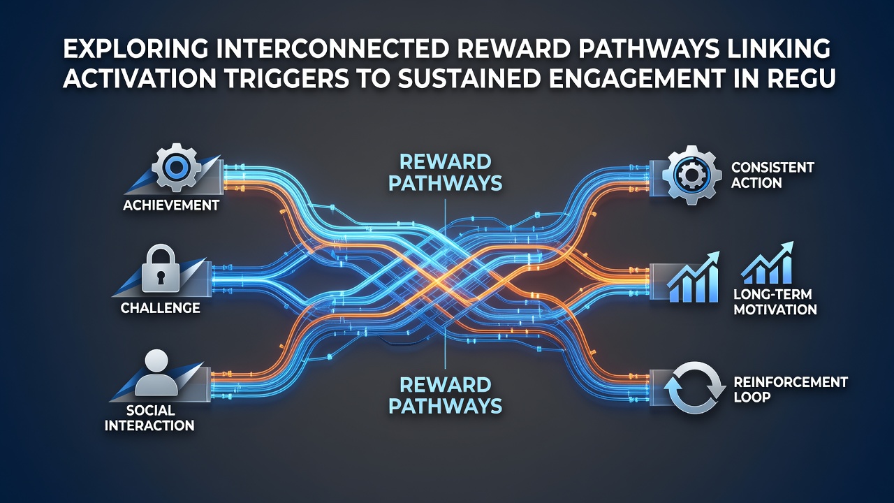 Flow chart illustrating sequential reward tiers and engagement metrics in licensed roulette platforms