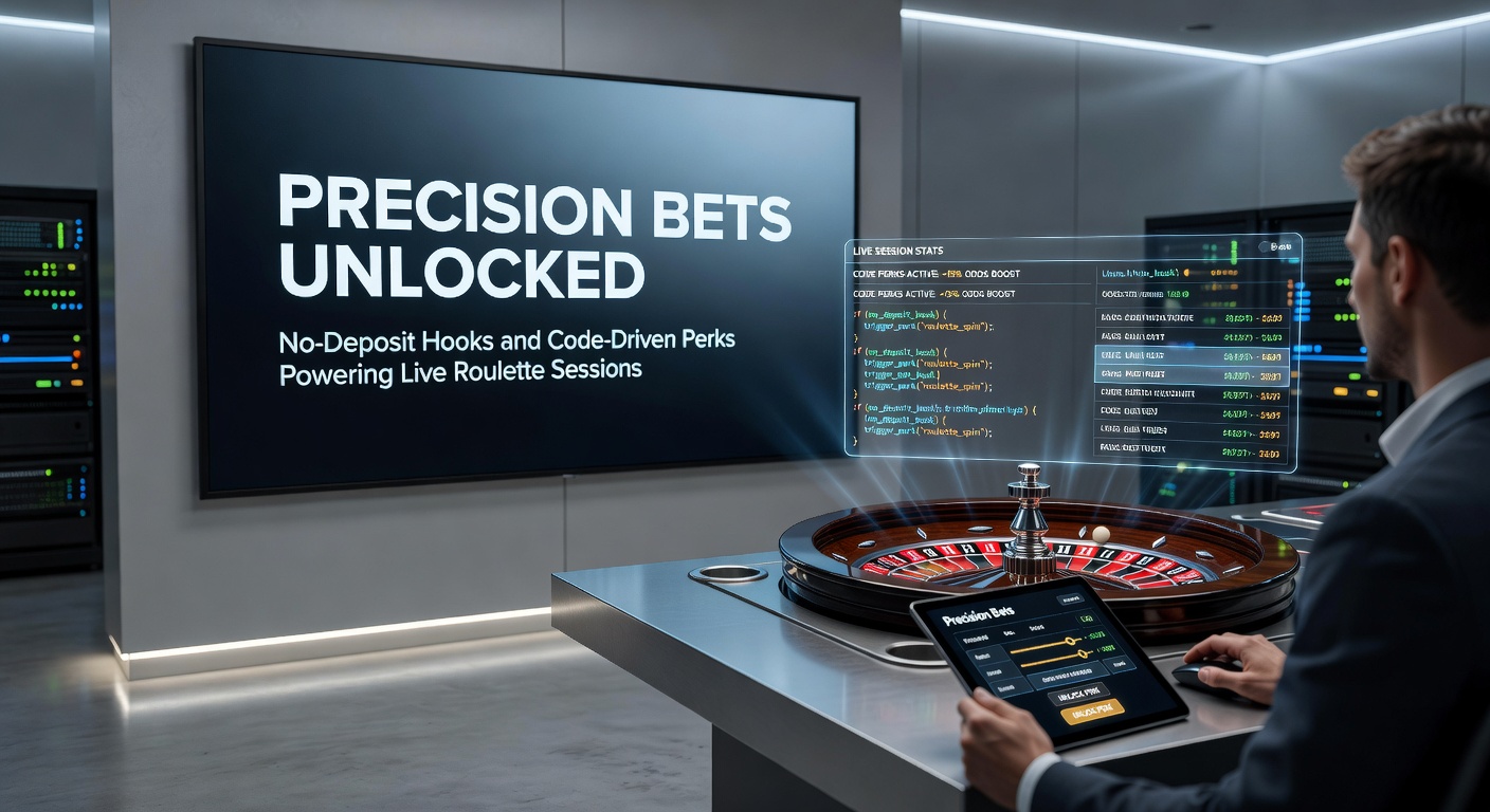 Screenshot of a live roulette interface showing promo code entry, bonus credits, and precision bet placements on a digital wheel