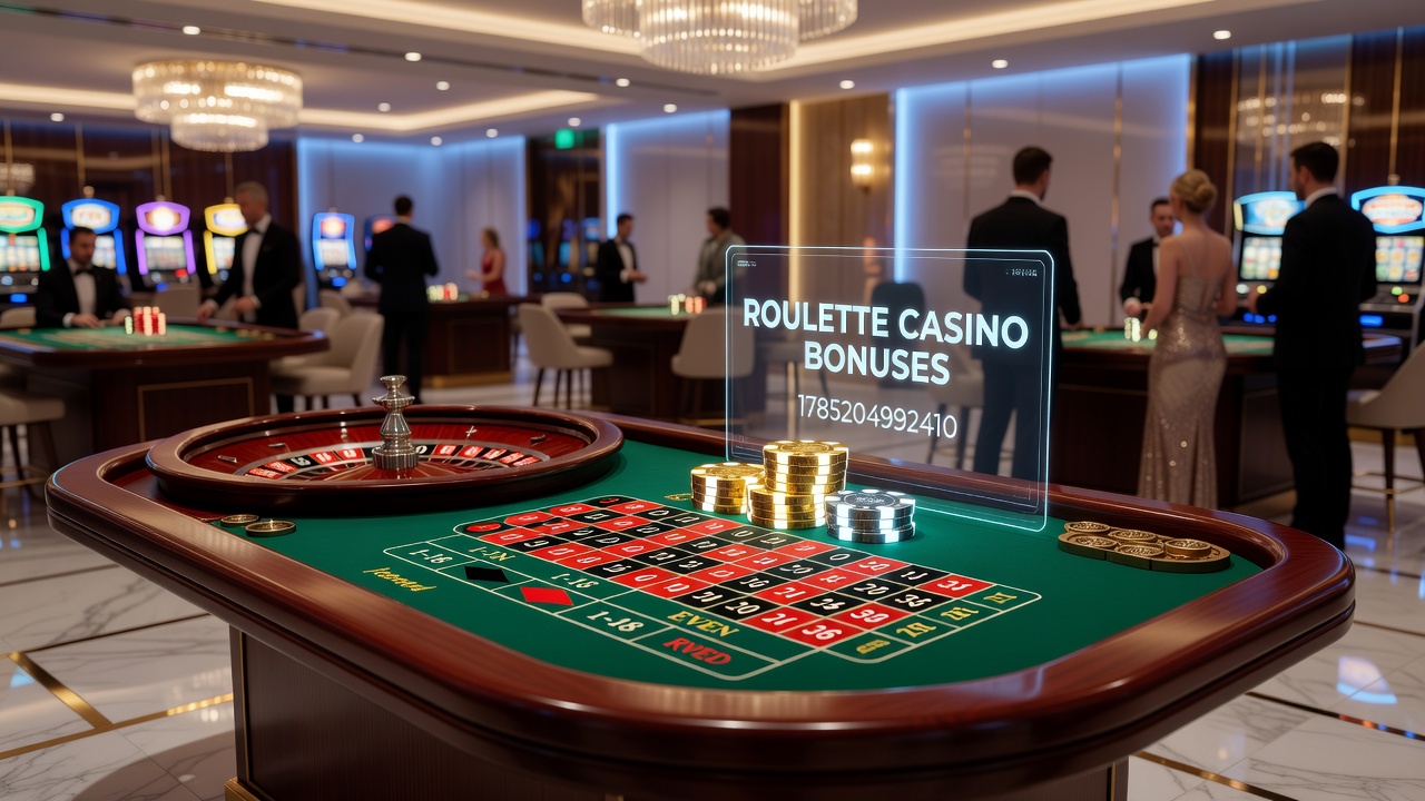 Online roulette table interface showing bonus balance and wagering progress indicators
