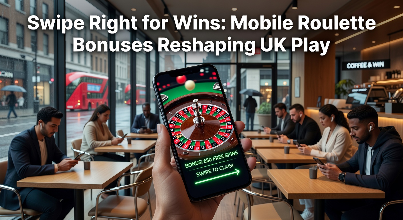 Close-up of fingers swiping right on a mobile screen to reveal a cascade of golden roulette bonus icons amid spinning wheels